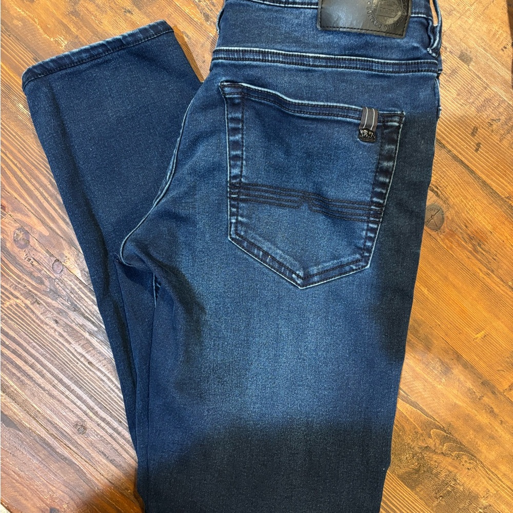 Buffalo David Bitton Men's Jeans Ash-x      Subtle Fading and Stretch